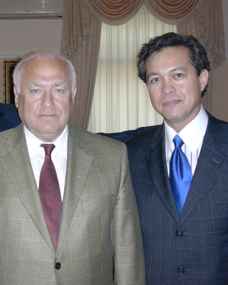 DDR with Russian Prime Minister Viktor Chernomyrdin 1998