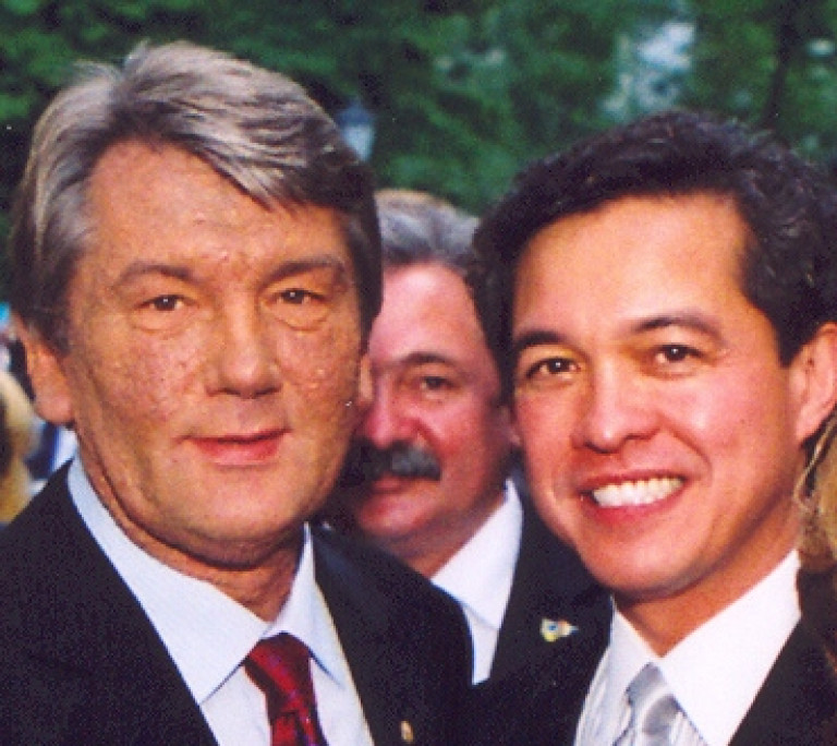 DDR with Ukraine President Viktor Yuschenko