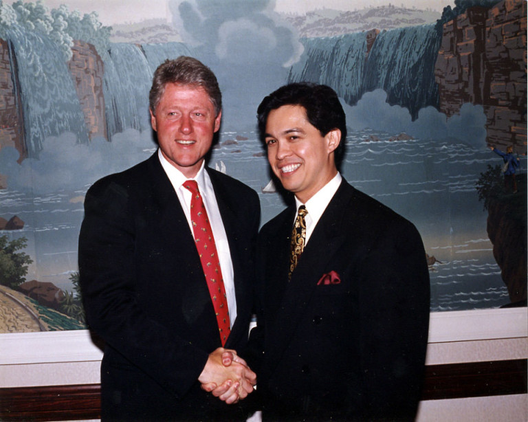 DDR with President Clinton